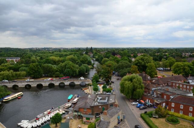 Stratford-upon-Avon views from Stratford Big Wheel (02)