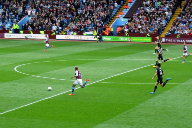 Aston Villa v Burnley - match action (4)