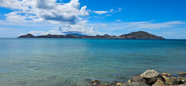 St Kitts from Nevis