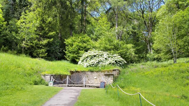Chedworth Roman Villa - water source and Roman temple (3)