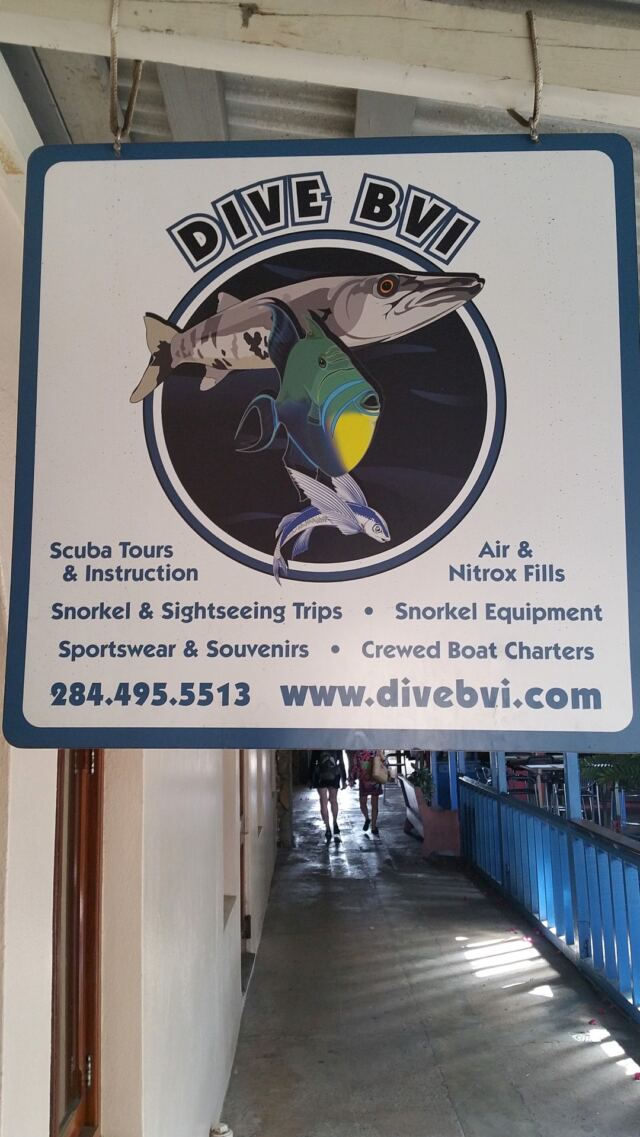 Dive BVI shop