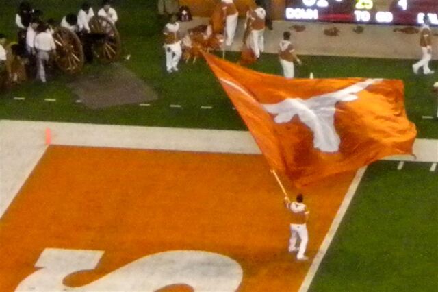 Waving the colors
