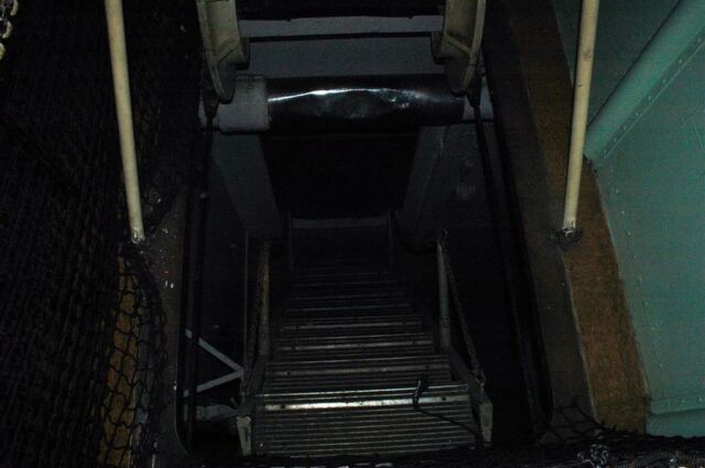 Gangway down