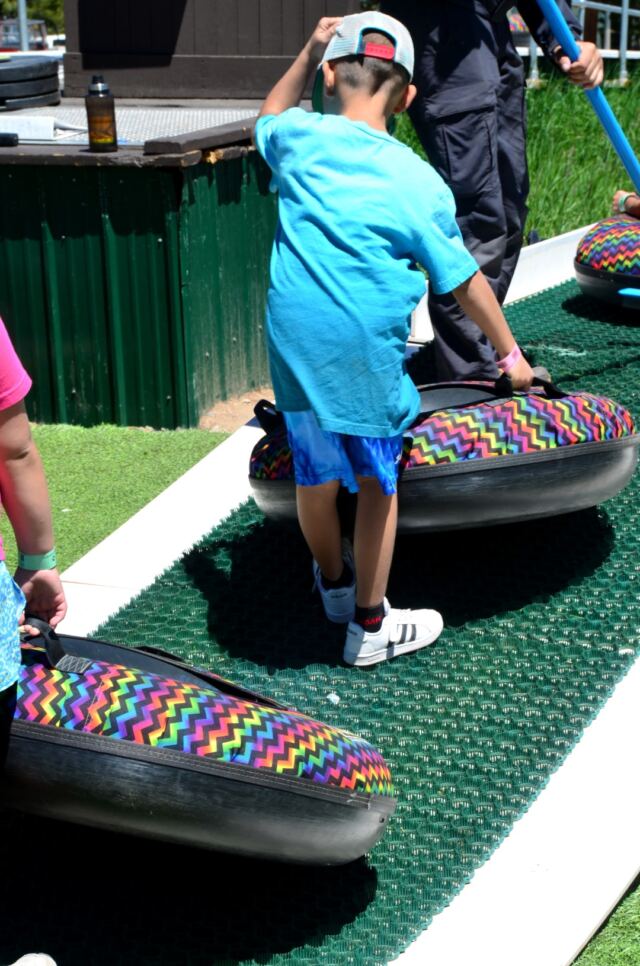 Cole - second mountain tube ride 1