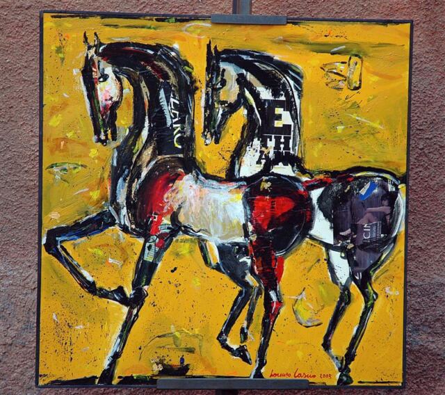 Horse painting