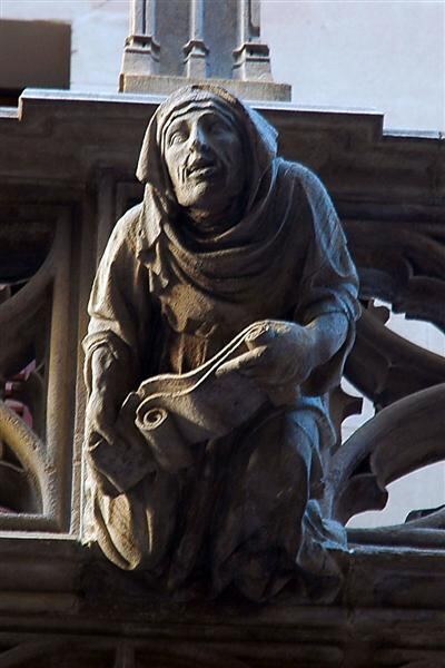Gothic gargoyle - detail