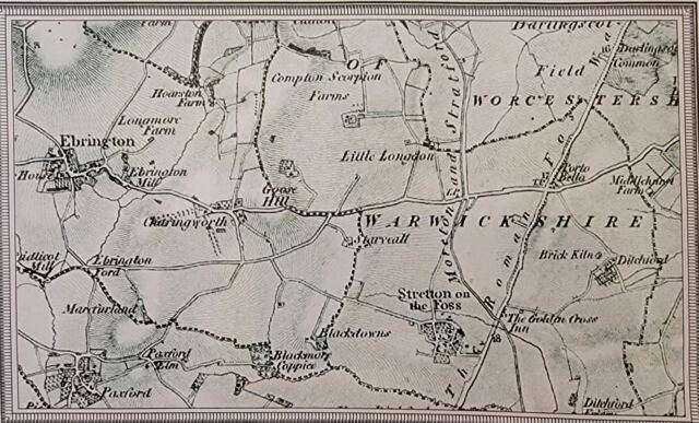 Charingworth area maps over the years (1)