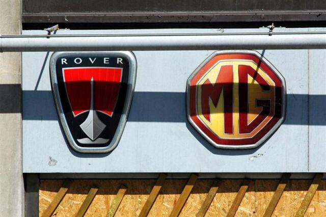 MG-Rover dealership in London