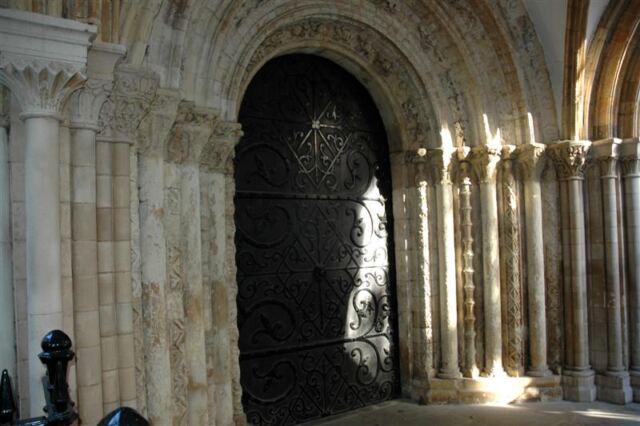 Temple Church doors