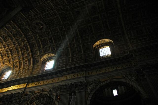 Light streams through the upper windows (1)