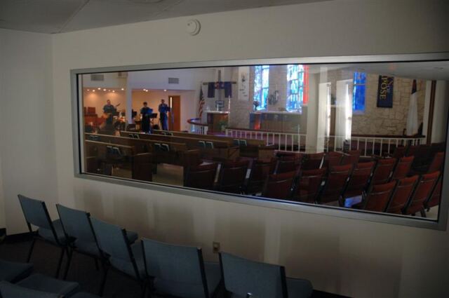 View from the Comfort Room