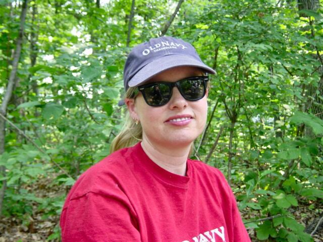 Pretty Kathy and sunglass reflections