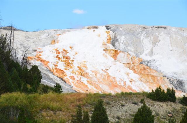 Mammoth Hot Springs - from road (2)