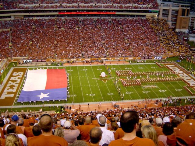 Pregame field shot