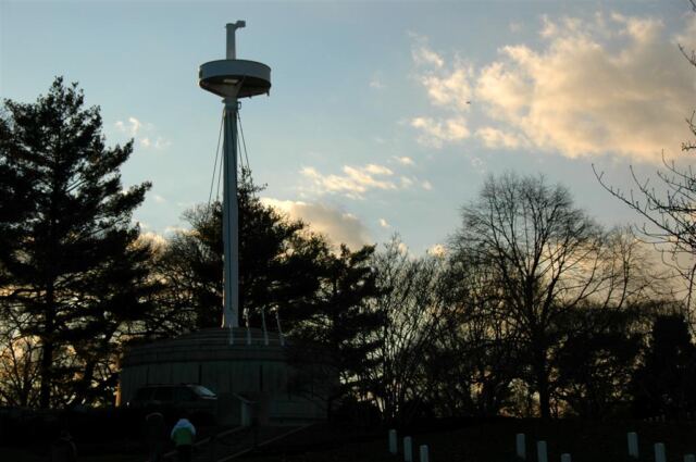 USS Maine mast