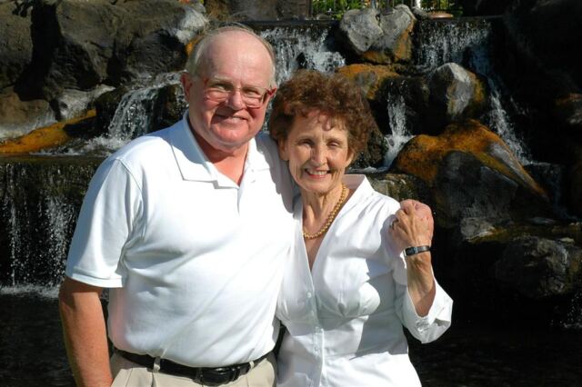 Paul and Geri (waterfall)