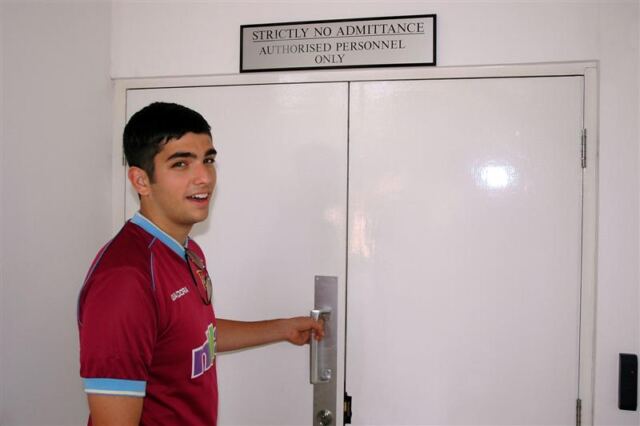 No Admittance Andrew