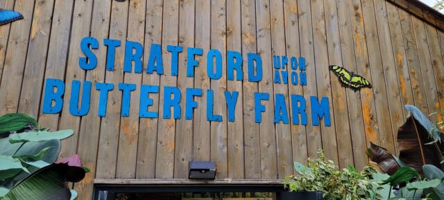 Stratford Upon Avon Butterfly Farm - entrance