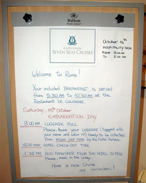 Embarkation Day!