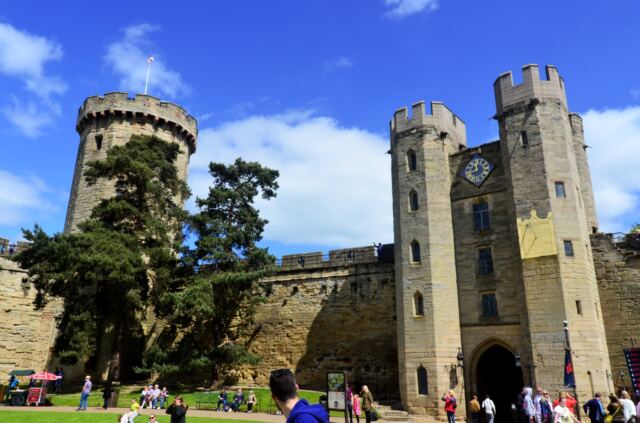 Warwick Castle - Main Entrance 3