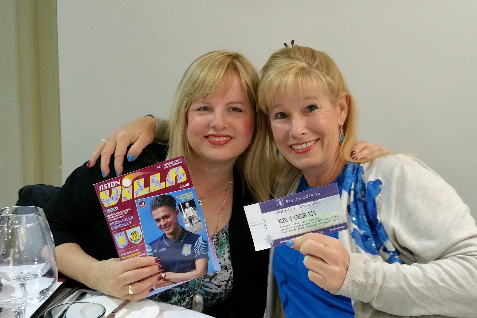 Kathy and LeAnn in McGregors